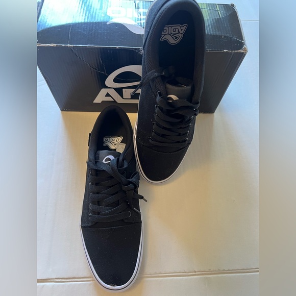 Men’s, Adio, Skate Shoe Grip, Black, - Picture 1 of 6